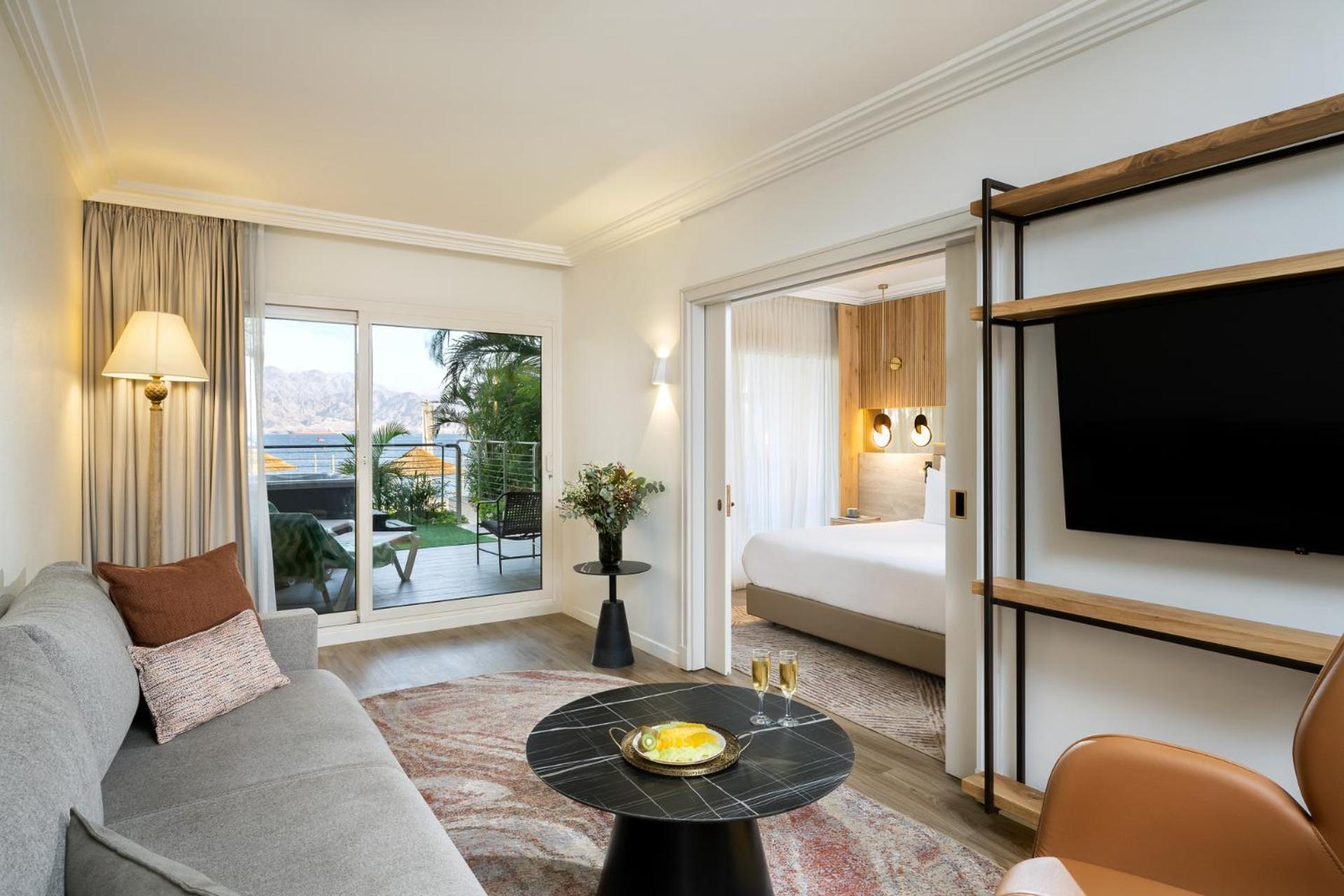 ホテル Aria エイラート エクステリア 写真 A suite at the hotel