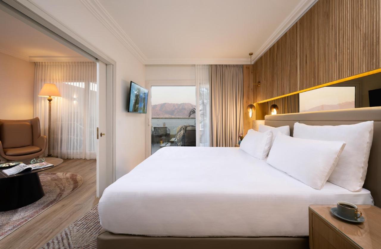 ホテル Aria エイラート エクステリア 写真 A bedroom at the Dead Sea