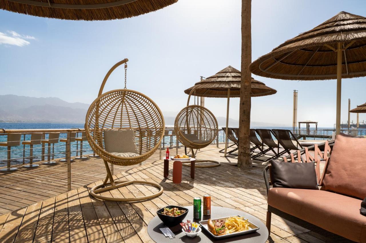 ホテル Aria エイラート エクステリア 写真 The beach at the Dead Sea